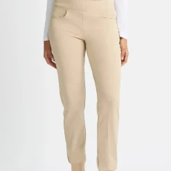 Röhnisch Twill Stretch Pull On Pant Beige Safari Clearance