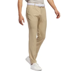 Adidas Ultimate365 Tapered Golf Trousers Beige Hemp New
