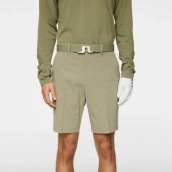 J.Lindeberg Vent Shorts Oil-Green Outlet