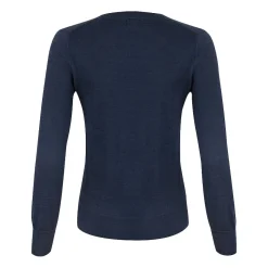 Cutter & Buck Vernon V-Neck Merino Blå Navy (580) New