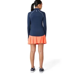 Original Penguin Veronica 1/4 Zip Blå Navy (417 BlackIris) Clearance