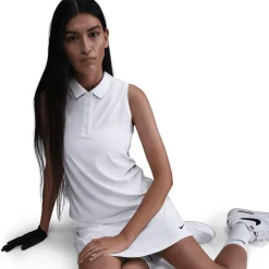 Nike Victory W Dri-Fit Sleeve Vit White-Black Outlet