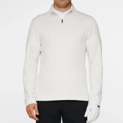 J.Lindeberg Vinnie Quarter Zip Mid Layer Barely-Blue Clearance