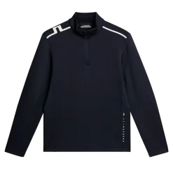 J.Lindeberg Vinnie Quarter Zip Mid Layer Blå JL Navy Sale