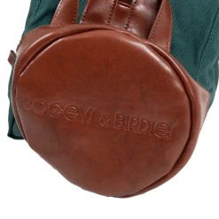 Bogeys & Birdies Vintage Sunday Carry Bag Grön Vit Grön/Vit Sale