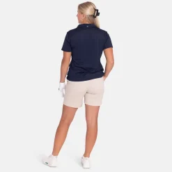 Cutter & Buck Virtue Polo V-Neck Blå Navy (580) Clearance