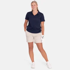 Cutter & Buck Virtue Polo V-Neck Blå Navy (580) Clearance