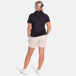 Cutter & Buck Virtue Polo V-Neck Svart Svart (99) Clearance