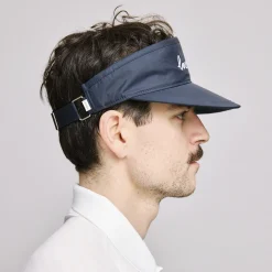 Local Rule Visor Italic Logo Blå Navy Sale