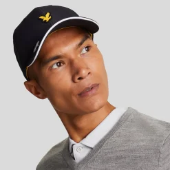 Lyle & Scott V-Neck Merino Blend Grå Mid Grey (T28) Discount