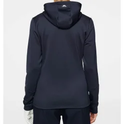J.Lindeberg W Aerial Quarter Hood Blå JL Navy Online