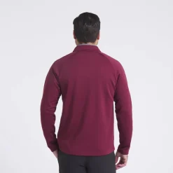 Puma Waffle Fleece ¼ Zip Ruby-Shimmer New