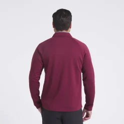 Puma Waffle Fleece ¼ Zip Ruby-Shimmer New
