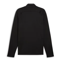 Puma Waffle Fleece 1/4 Zip Svart Black Clearance