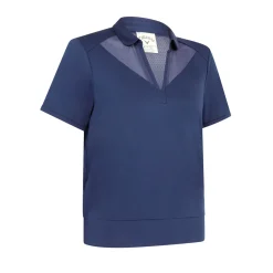 Callaway Waist Length Ss Top Blå Peacoat Outlet