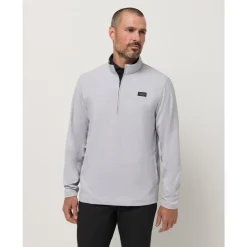 Travis Mathew Wanderlust Qtr Zip Micro-Chip Hot