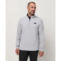 Travis Mathew Wanderlust Qtr Zip Micro-Chip Hot