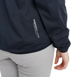 Abacus W Bounce Waterproof Hoodie Blå 300-Navy Outlet