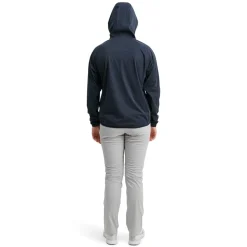 Abacus W Bounce Waterproof Hoodie Blå 300-Navy Outlet