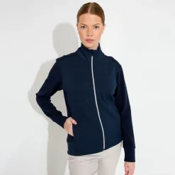 Abacus W Carden Midlayer Jkt Blå 300-Navy Best