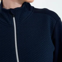 Abacus W Carden Midlayer Jkt Blå 300-Navy Best