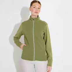 Abacus W Carden Midlayer Jkt Grön 508-Linden Online