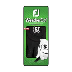 FootJoy Weathersof Lady Svart Black Clearance