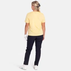 Peak Performance W Explore Logo Tee Mellow-Yellow Online