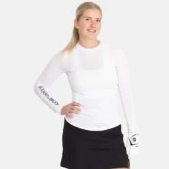 Bogeys & Birdies W First Layer LS Tee Vit White Discount