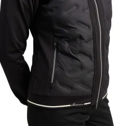 Abacus W Grove Hybrid Jacket Svart 600-Black Outlet