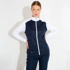 Abacus W Kingsbarns Hybrid Jkt Blå 300-Navy New