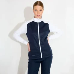 Abacus W Kingsbarns Hybrid Jkt Blå 300-Navy New