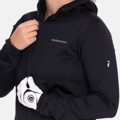 Peak Performance W Light Zip Hood Svart Black Clearance