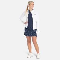 Bogeys & Birdies W Mid Layer Full-Zip 2.0 Vit White Clearance