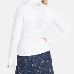 Bogeys & Birdies W Mid Layer Full-Zip 2.0 Vit White Clearance