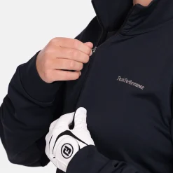 Peak Performance W Mid Layer Svart Black Outlet