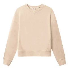 Travis Mathew Wmns Cloud Terry Crew Heather-Natural Online
