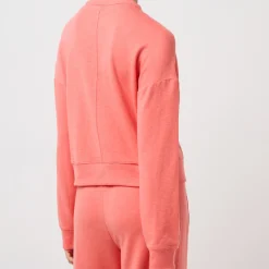Travis Mathew Wmns Cloud Terry Crew Heather-Porcelain-Ro Online