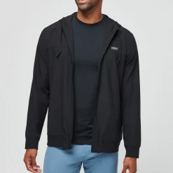 Travis Mathew Wonderlust Hoodie Svart Black New