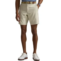 Ralph Lauren Woven Straight Shorts Fthrwght Cypress Basic Sand Outlet