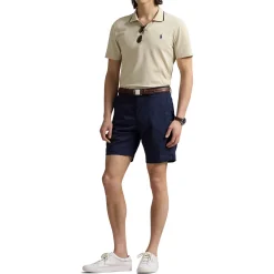 Ralph Lauren Woven Straight Shorts Fthrwght Cypress Refined Navy Outlet