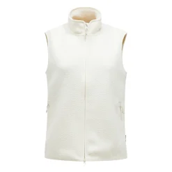 Peak Performance W Pile Vest Vintage-White New