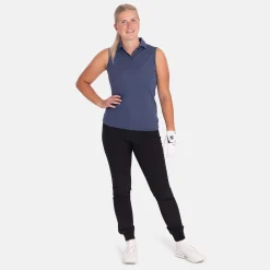 Abacus W Prestwick Recycled Sleeveless 311-Steelblue Outlet
