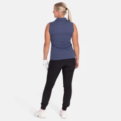 Abacus W Prestwick Recycled Sleeveless 311-Steelblue Outlet