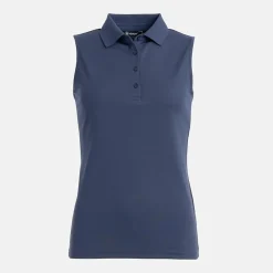 Abacus W Prestwick Recycled Sleeveless 311-Steelblue Outlet