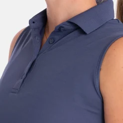 Abacus W Prestwick Recycled Sleeveless 311-Steelblue Outlet