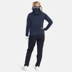 Peak Performance W Rider Essentials Zip Hood Blue Shadow-Blue Shadow- Clearance