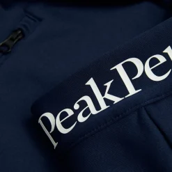 Peak Performance W Rider Essentials Zip Hood Blue Shadow-Blue Shadow- Clearance