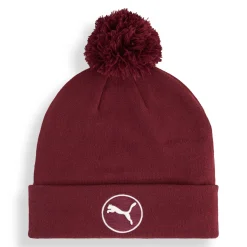 Puma Wrmlbl Removable Pom Beanie Ruby-Shimmer Sale