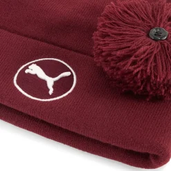 Puma Wrmlbl Removable Pom Beanie Ruby-Shimmer Sale